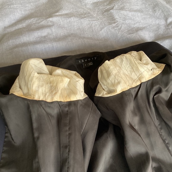 **SOLD** Theory wool Gabe B blazer, dark blue - Picture 12 of 15